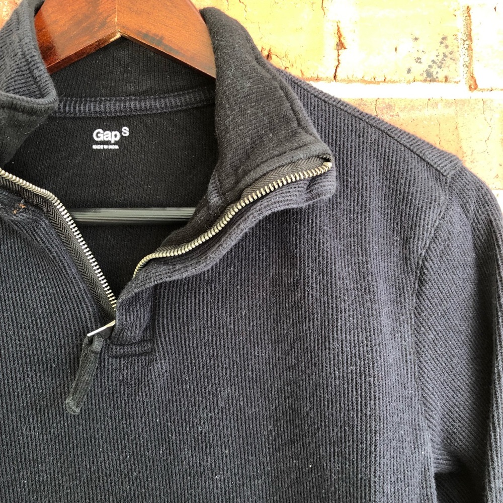 Gap Zipper Sweater - Size Small